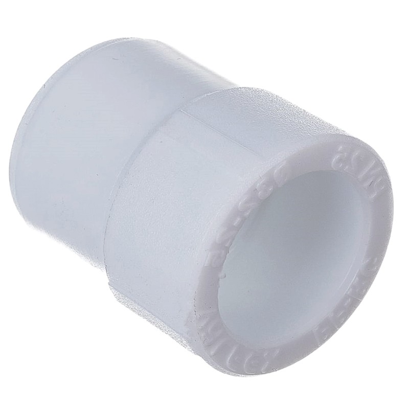 Муфта переходная ПП 25-20 PN 25 штуцер-муфта белая VALFEX -1