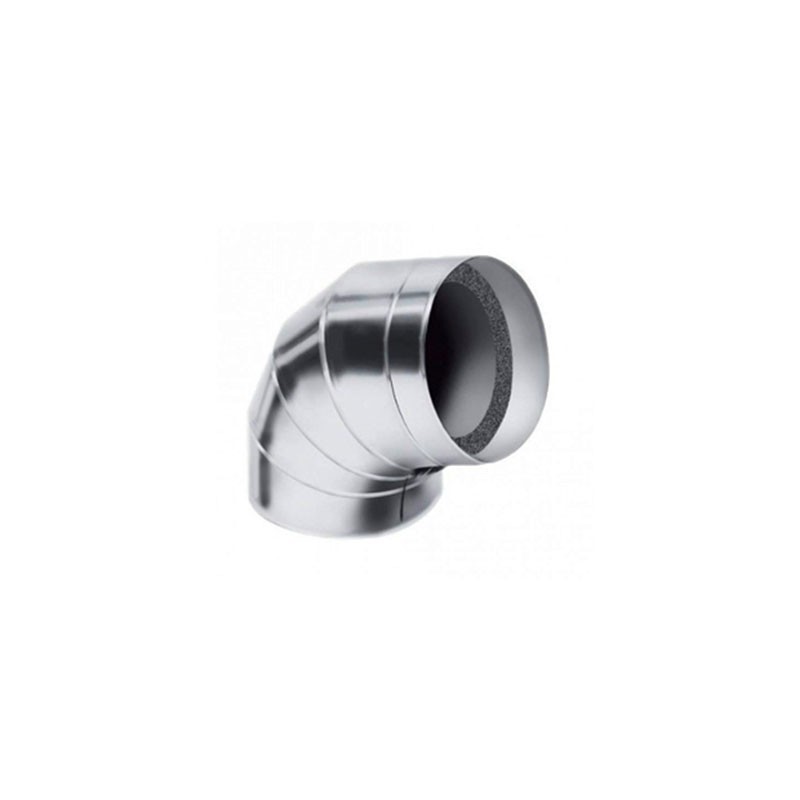 Угол теплоизоляционный K-FLEX AL CLAD, DN 133, толщина 40мм, Tmax = 75гр., серый-1
