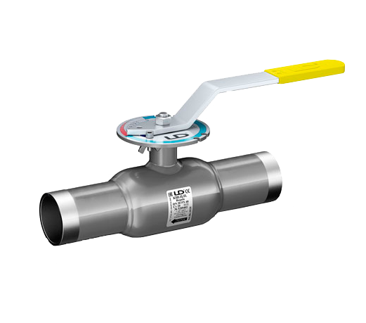 Кран стальной шаровой цельносварной LD Regula, DN 50 PN 40, 270мм, стандартнопроходной, приварной с ручкой купить в Челябинске | "Проконсим"