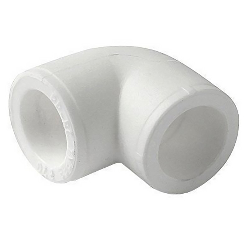 Угольник 90гр. ПП 63 PN 25 белый Pro Aqua PA13018P-1