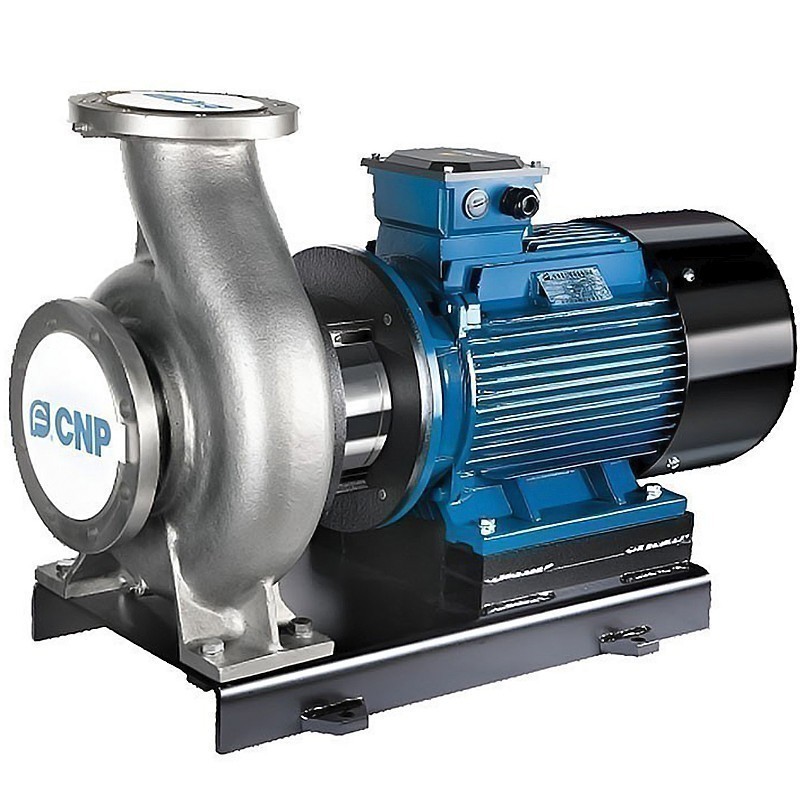 Консольно-моноблочный насос CNP NISF65-50-160/1.1SWL 3x220/380 4-полюсный из нержавеющей стали AISI316-1