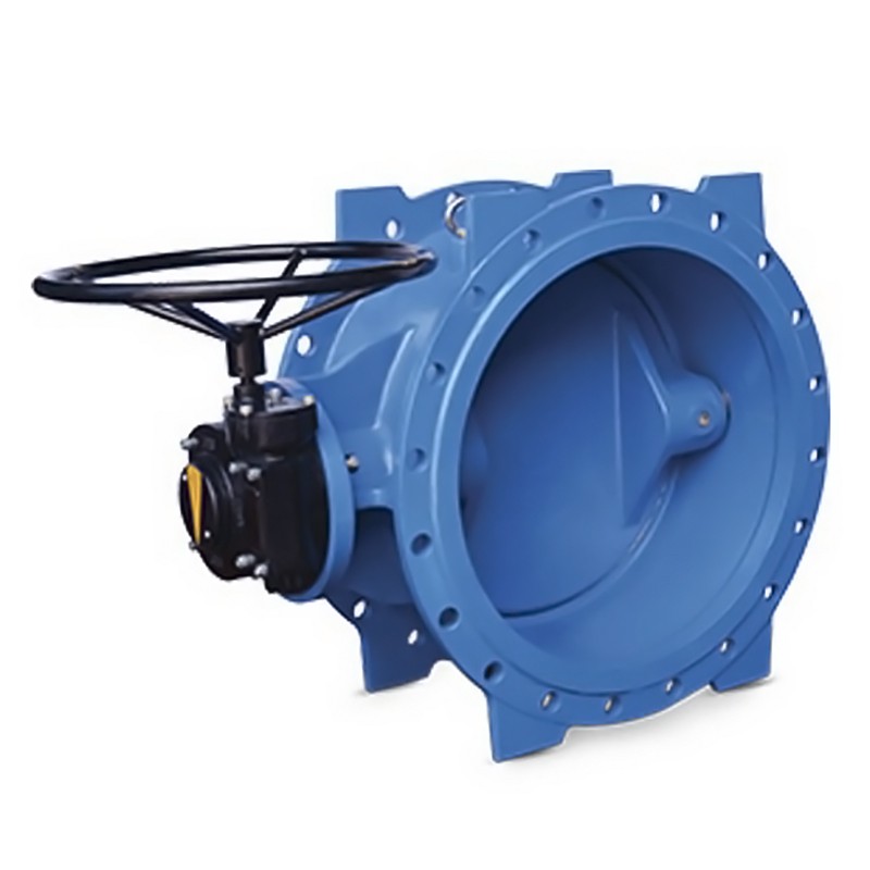 Затвор дисковый поворотный DN 500 PN 10 фланцевый с 2-эксцентриситетом под электропривод FAF 38000500E-1