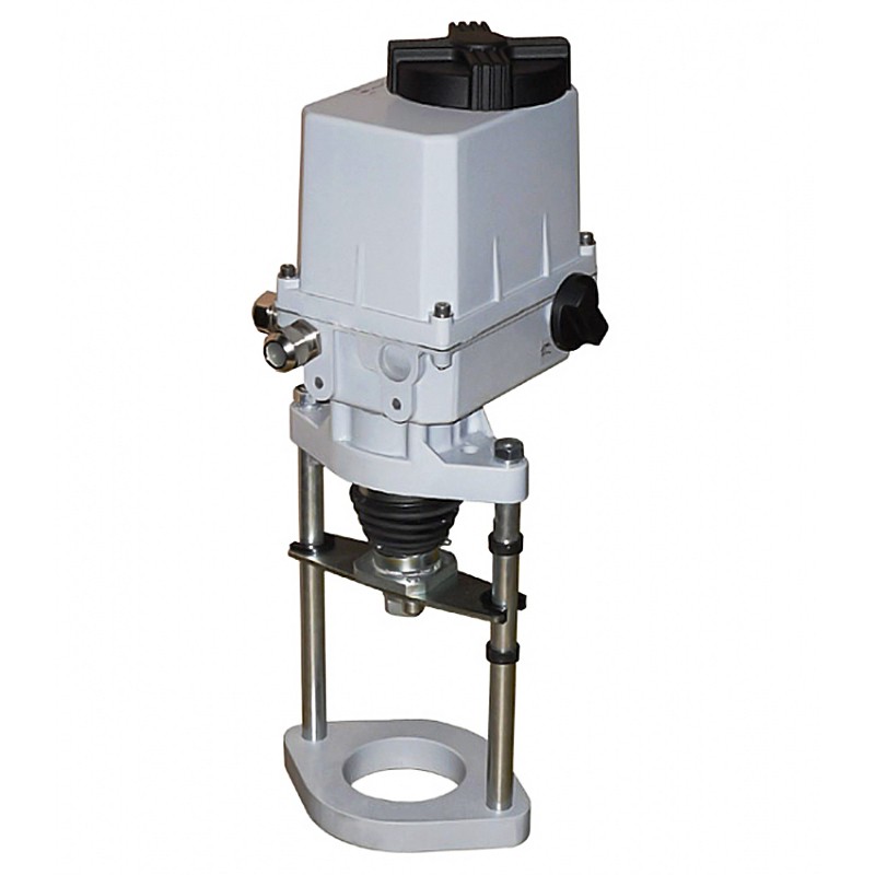 Клапан смесительный 27ч908нж DN 100 PN 16 с электроприводом 220В 63Kvs REGADA ST 0.1 498.0-0UIВC/02 (100Ом) КПСР-2