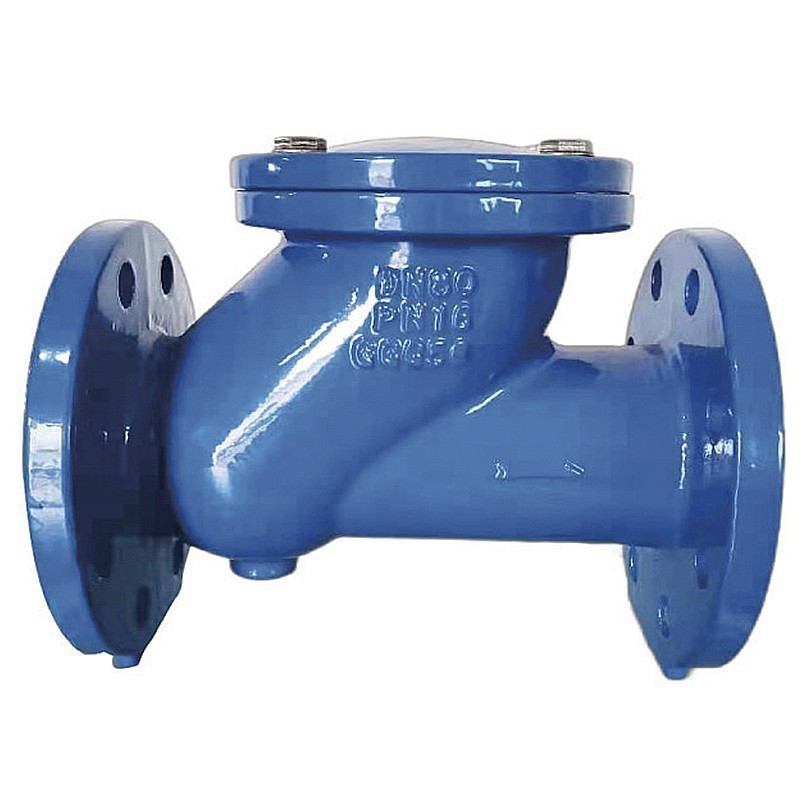 Клапан обратный шаровой DN 80 PN16 корпус-чугун, фланцевый до 80гр. GALA Тип.5109-1