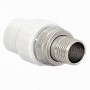 Муфта для радиатора ПП 20-3/4'' PN 25 с американкой белая РТП 14629 купить в Челябинске | "Проконсим"