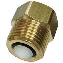  Клапан обратный латунный для воздухоотводчика DN 15 PN 10 (173913080) на складе Проконсим в Челябинске