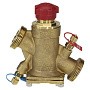 Регулятор перепада давления DN 15 LF PN 20 латунный с измерительным ниппелем Kvs 140м3/ч штуцер-штуцер РИДАН AQT-R 003Z1811R купить в Челябинске | "Проконсим"