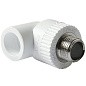 Угольник комбинированный ПП 32-1/2'' PN 25 с наружной резьбой белый Pro Aqua PA27015 купить в Челябинске | "Проконсим"