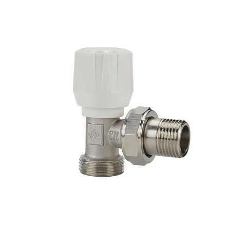 Клапан радиаторный VARMEGA VM10002 DN15x20 PN10 угловой евроконус G-1/2''х3/4'' штуцер купить в Челябинске | "Проконсим"