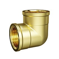 Угольники латунные DN 15-50 PN 40 муфта-муфта LD Pride купить в Челябинске | "Проконсим"