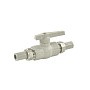 Краны шаровые ПП DN 20-32 PN 25 с двусторонним разъемным соединением серые Valfex купить в Челябинске | "Проконсим"