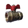 Краны латунные шаровые 11Б27п1 DN 20-32 PN 16 однотипные бабочка муфта-муфта купить в Челябинске | "Проконсим"