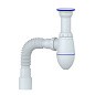 Сифон для умывальника Unicorn А120Р, 40х50 гибкий отвод, 1 1/2'' х40 пластиковая чаша купить в Челябинске | "Проконсим"