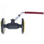 Краны стальные шаровые регулирующие DN 15-50 PN 40 цельносварные фланцевые рычаг RJIP-FF РИДАН купить в Челябинске | "Проконсим"