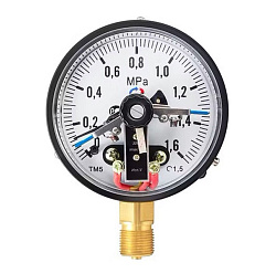  Манометр Росма ТМ-510Р.04 IP54, 100мм, 0-1,6МПа, резьба M20x1,5, с электронной приставкой тип I, радиальный, класс точности 1,5 (930092832) со склада Проконсим в Челябинске