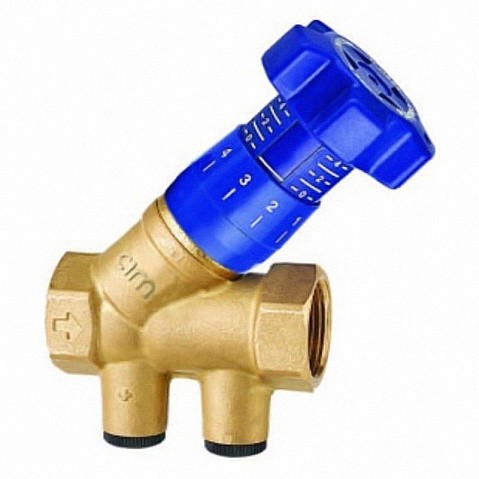 Клапаны балансировочные DN 15-50 PN 25 с наклонным штоком муфтовый MVI BL.220 купить в Челябинске | "Проконсим"