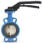 Затвор дисковый поворотный DN 150 PN 16 межфланцевый с диском из чугуна уплотнение-EPDM ручной FAF 35500 купить в Челябинске | "Проконсим"