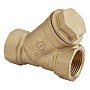 Фильтр сетчатый латунный DN 20 PN 16 муфтовый косой грубой очистки MVI FW.210.05