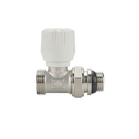 Клапан радиаторный VARMEGA VM10112 DN15x20 PN10 прямой евроконус G-1/2''х3/4'' с уплотнением штуцер купить в Челябинске | "Проконсим"