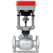 Клапаны стальные запорно-регулирующие 220 серии DN 15-80 PN 4 с электроприводом TW500  до 150гр. КПСР купить в Челябинске | "Проконсим"