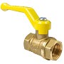 Краны латунные шаровые газовые 11Б27фтМ DN 15-50 PN 25-40 рычаг муфта-муфта Valfex.271.LR3 купить в Челябинске | "Проконсим"