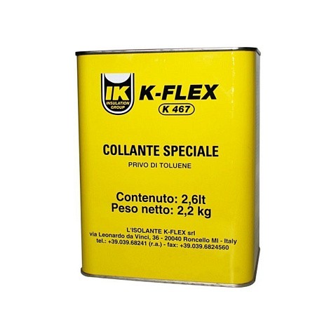 Клей K-FLEX 2.6 lt K 467 купить в Челябинске | "Проконсим"