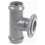 Тройники НПВХ раструбные SDR26 DN 90-225 PN 10 с металлическим фланцем Хемкор купить в Челябинске | "Проконсим"