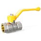 Кран латунный шаровой LD Pride GAS DN40 PN 25 никелированный рычаг муфта-муфта купить в Челябинске | "Проконсим"
