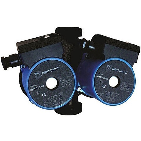 Насос циркуляционный с мокрым ротором NMTD PLUS 32/80-180 57Вт 1х220В сдвоенный с электронным упр. резьбовой PN10 110C IMP PUMPS купить в Челябинске | "Проконсим"