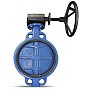 Затвор дисковый поворотный DN 350 PN 16 межфланцевый с диском из нержавеющей стали уплотнение-EPDM с редуктором FAF 3560350D купить в Челябинске | "Проконсим"