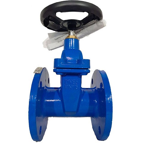 Задвижка чугунная 30ч39р DN 65 PN 10(16) с обрезиненным клином EPDM до 120гр. фланцевый ручной СИБЗТА купить в Челябинске | "Проконсим" (930130201)