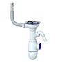 Сифон для мойки Unicorn В431V, без отвода, 3 1/2'' х40 с отводом для стиральной машины, круглый перелив купить в Челябинске | "Проконсим"