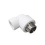 Угольник ПП 20-1/2'' PN 25 белый VALFEX Pro купить в Челябинске | "Проконсим"