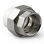 Муфта комбинированная ПП 25-3/4'' PN 25 с накидной гайкой белая Pro Aqua PA29014 купить в Челябинске | "Проконсим"