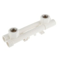 Комплект универсальный ПП -ВР 25-1/2'' PN 25 боковая подводка белый купить в Челябинске | "Проконсим"