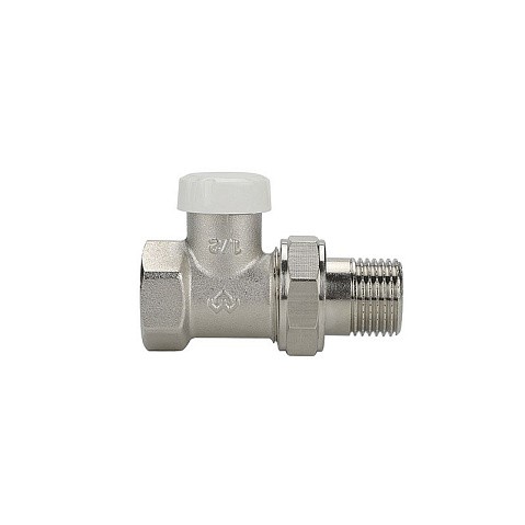 Клапан радиаторный настроечный DN15x20 PN10 прямой /е-конус 1/2''х3/4'' п/6-гранник НР VARMEGA VM10302 купить в Челябинске | "Проконсим"