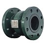 Клапан обратный осевой DN600 PN16  корпус-чугун, прижимное кольцо-нержавеющая сталь, фланцевый до 80гр. GALA Тип.5104