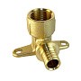 Угольник латунный для PEX труб 20-1/2'' PN 16  под надвижную гильзу Valfex VF.454.AF купить в Челябинске | "Проконсим"
