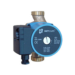 Циркуляционный насос с мокрым ротором IMP PUMPS SAN 979522006 Ду25, напор 7м.  | Заказной непрайсовый (930046395) со склада Проконсим в Челябинске