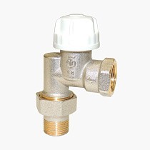  Клапан термостатический Calypso DN 15 PN 10 осевой M30x1,5'' под термоголовку с предварительной настройкой (173410130) на складе Проконсим в Челябинске