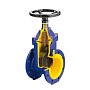 Задвижка чугунная DN 150 PN 16 с обрезиненным клином EPDM 70гр. Zetkama zGAT.111D150C57 купить в Челябинске | "Проконсим" (920300110)