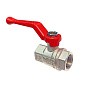 Кран латунный шаровой Valfex Premium.214.NR1.012 усиленный Н 11Б27фт1М DN 15 PN 63 никелированный рычаг муфта-муфта купить в Челябинске | "Проконсим"