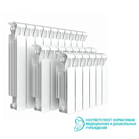 Радиатор монолитный RIFAR MONOLIT Ventil VL 80х570х100 4секц. 500/197Вт купить в Челябинске | "Проконсим"