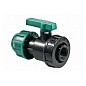 Кран шаровый ПЭ компрессионный комбинированный ВР DN 32-1/2'' PN 10 купить в Челябинске | "Проконсим"