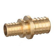 Муфты латунные для PEX-PEX труб DN 20-32 PN 16 переходные под надвижную гильзу PLP купить в Челябинске | "Проконсим"