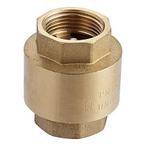Клапаны обратные пружинные DN 15-50 PN 16 латунные муфтовые с латунным штоком MVI CV.320 купить в Челябинске | "Проконсим"
