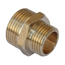 Ниппели латунные DN 20-32 PN 40 штуцер-штуцер переходный купить в Челябинске | "Проконсим"