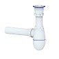 Сифон для мойки Unicorn В210, 40х40 прямой отвод, 1 1/2'' х40 чаша из нержавеющей стали купить в Челябинске | "Проконсим"