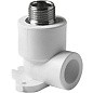 Угольник установочный ПП 20-1/2'' PN 25 с наружной резьбой белый Pro Aqua PA28108P купить в Челябинске | "Проконсим"