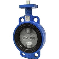 Затворы поворотные дисковые 32ч901р DN 50 PN 10-16 межфланцевые под электропривод ЛМЗ Семенов купить в Челябинске | "Проконсим"